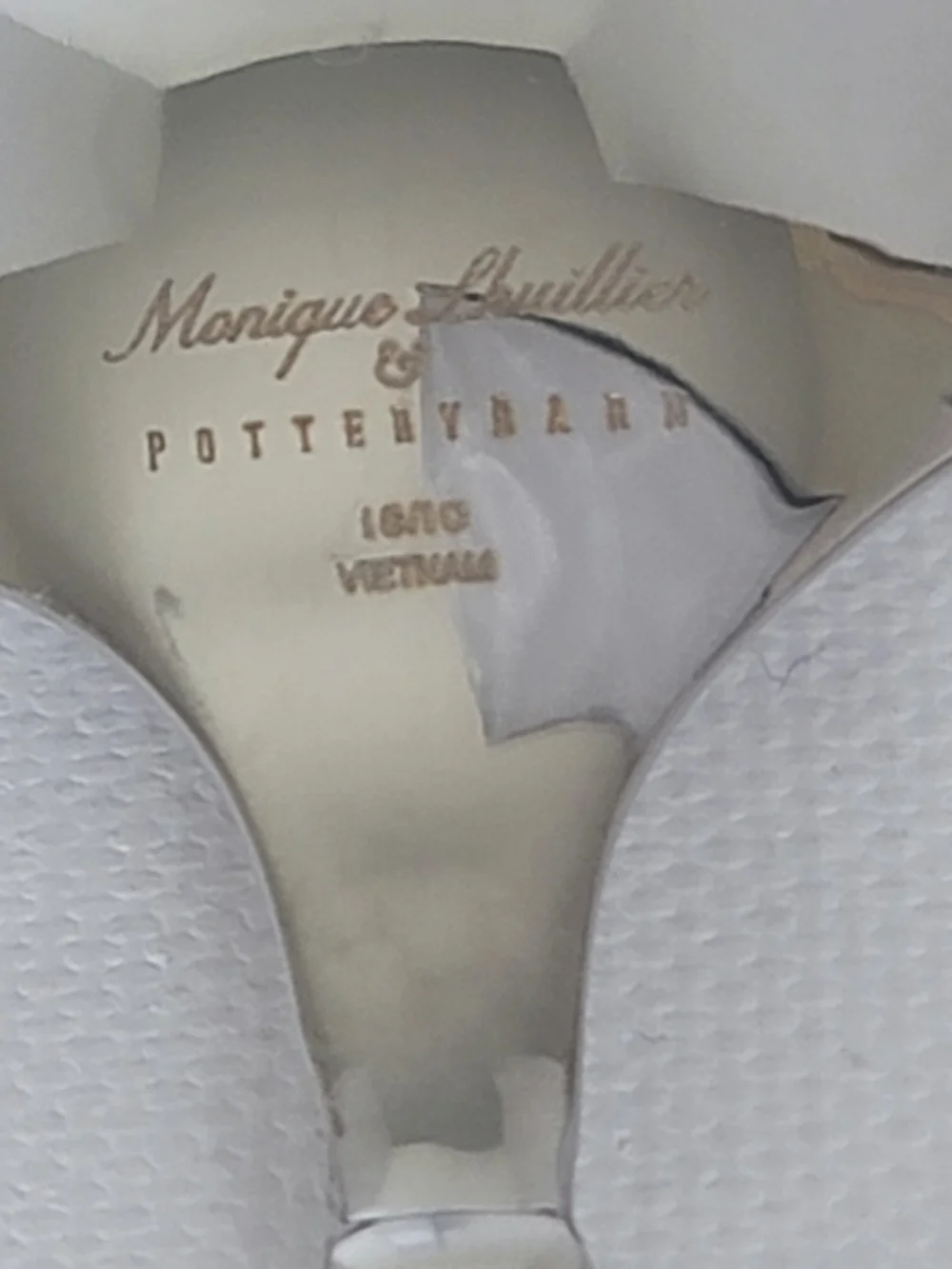 Pottery Barn Monique Lhuillier Rivoli Hostess Set Stainless Steel Set of 5